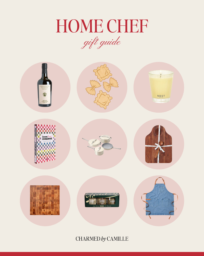 A gift guide for the home chef in your life. From a new apron to a beautiful wood cutting board these would be perfect!  

 #LTKGiftGuide #LTKHoliday #LTKfoodie