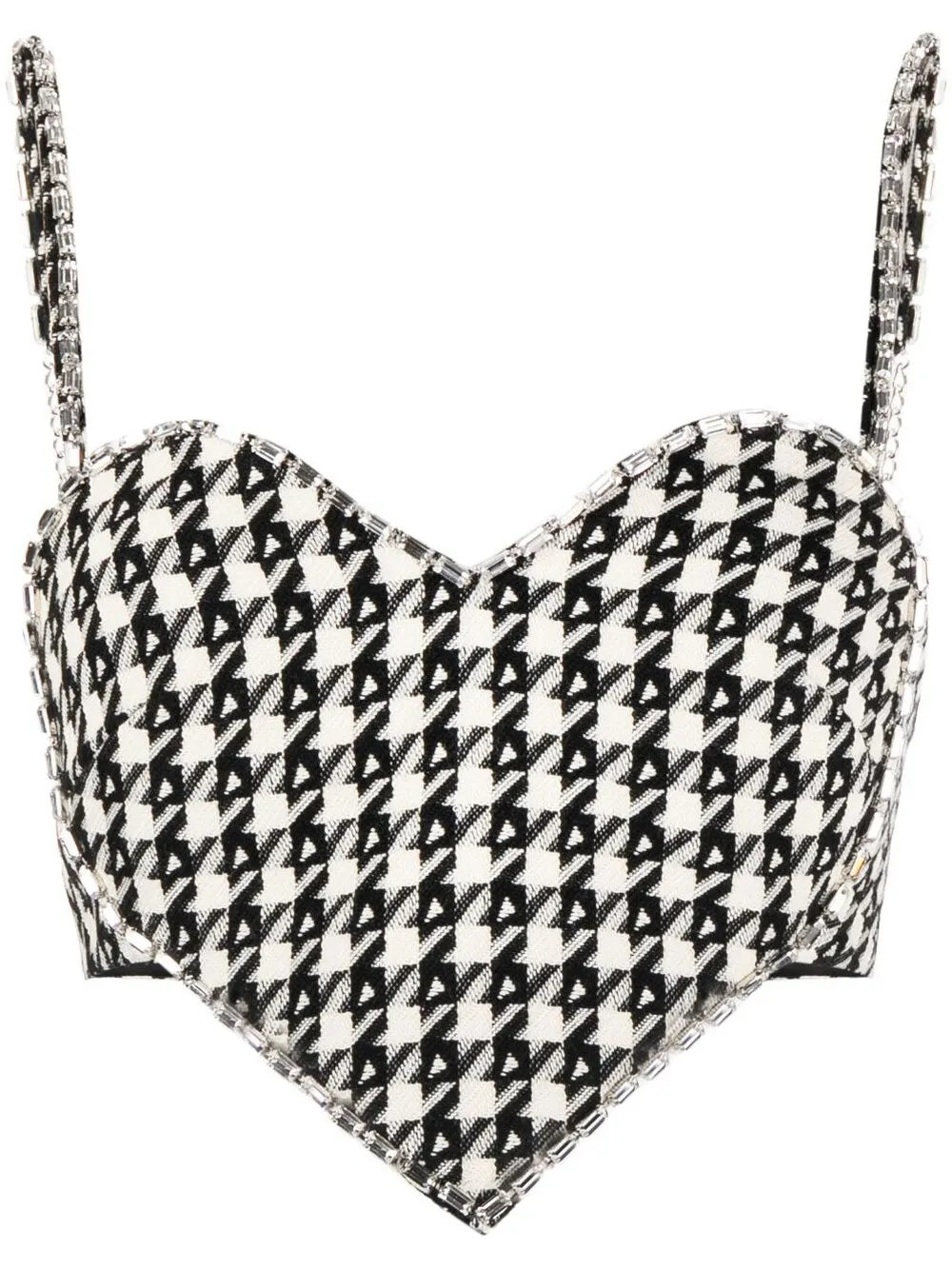 heart-shape spaghetti-strap top | Farfetch Global