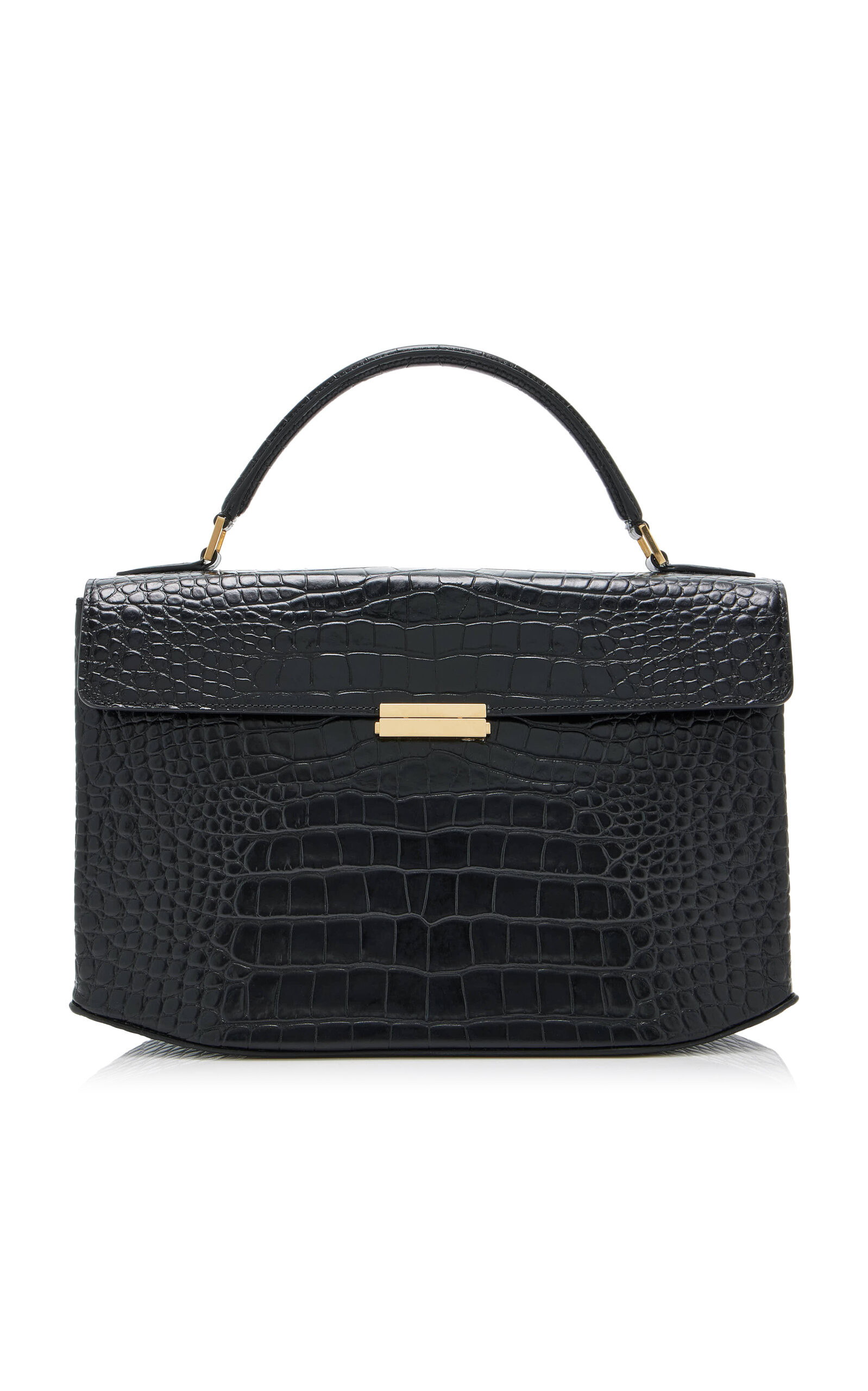Box Croco-Embossed Top Handle | Moda Operandi (Global)