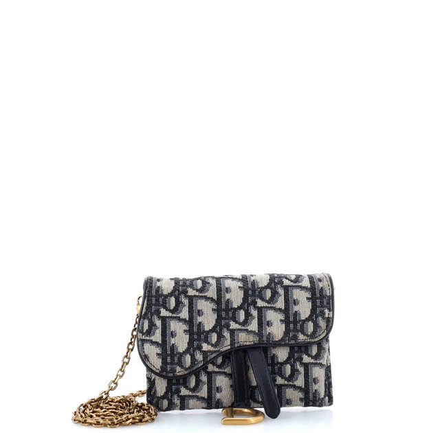 Saddle Nano Pouch Oblique Canvas | Shop Simon