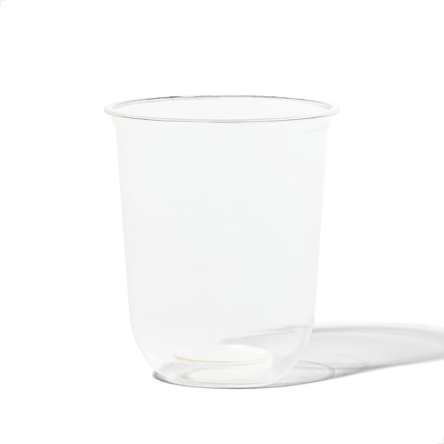 TOSSWARE NATURAL Arc - Plant Based Clear Cold Cups 16 oz - Plastic Alternative for Parties, Bache... | Amazon (US)
