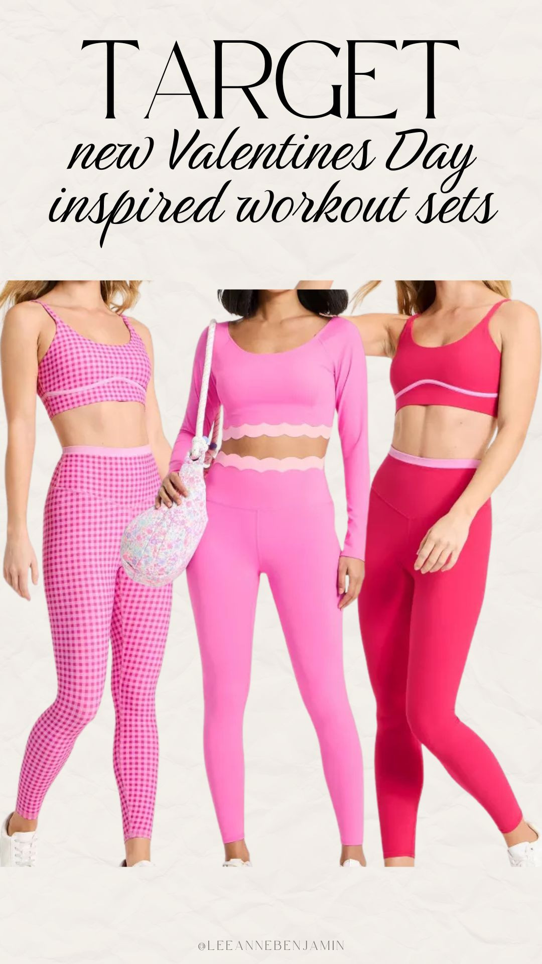 New Valentine's Day inspired workout sets from Target!  

 #LTKHoliday #LTKActive #LTKFindsUnder50