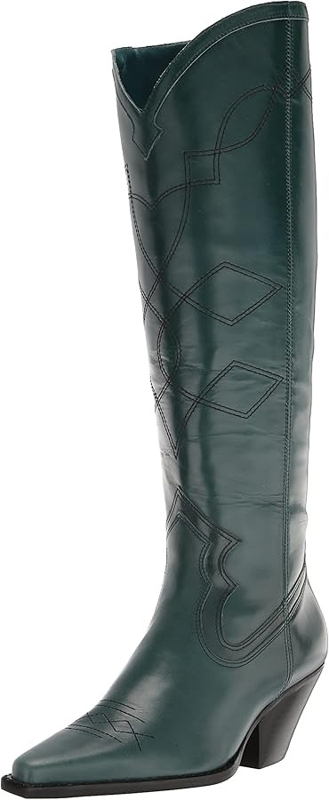 Vince Camuto Women's Footwear Nedema Western Knee High Boot Fashion | Amazon (US)