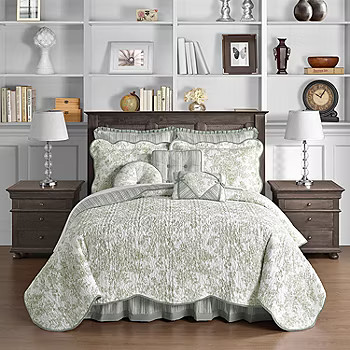 Toile Garden Quilt | JCPenney