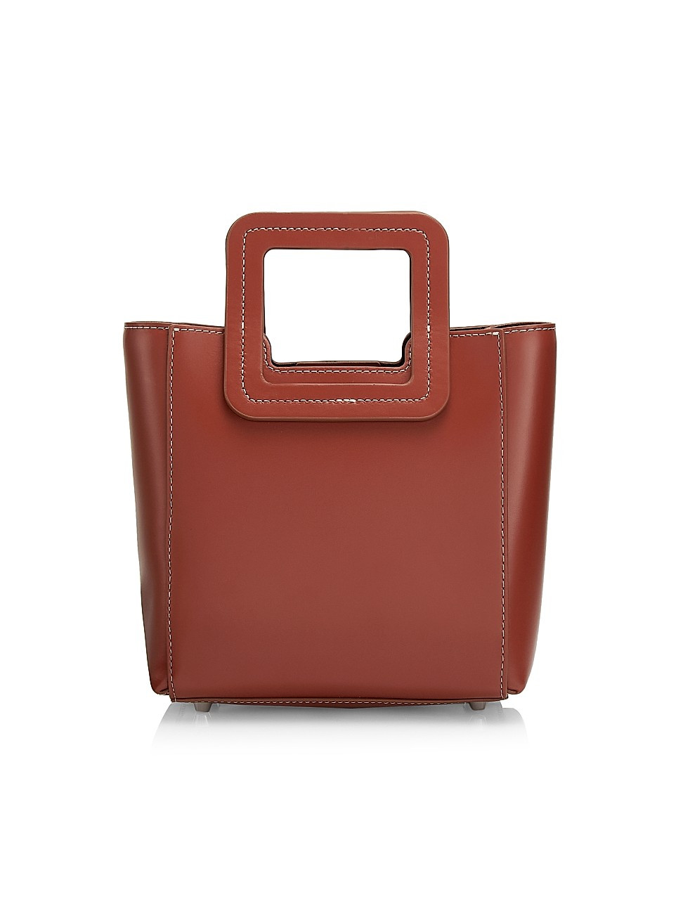 Women's Mini Shirley Leather Tote - Spice - Spice | Saks Fifth Avenue