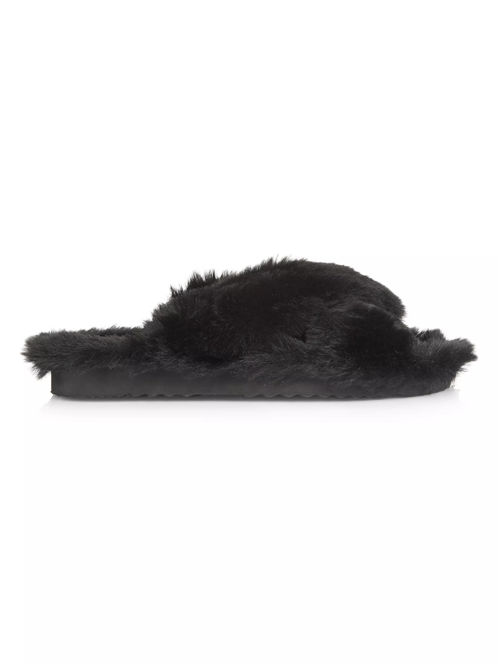 Biba Faux Fur Slippers | Saks Fifth Avenue