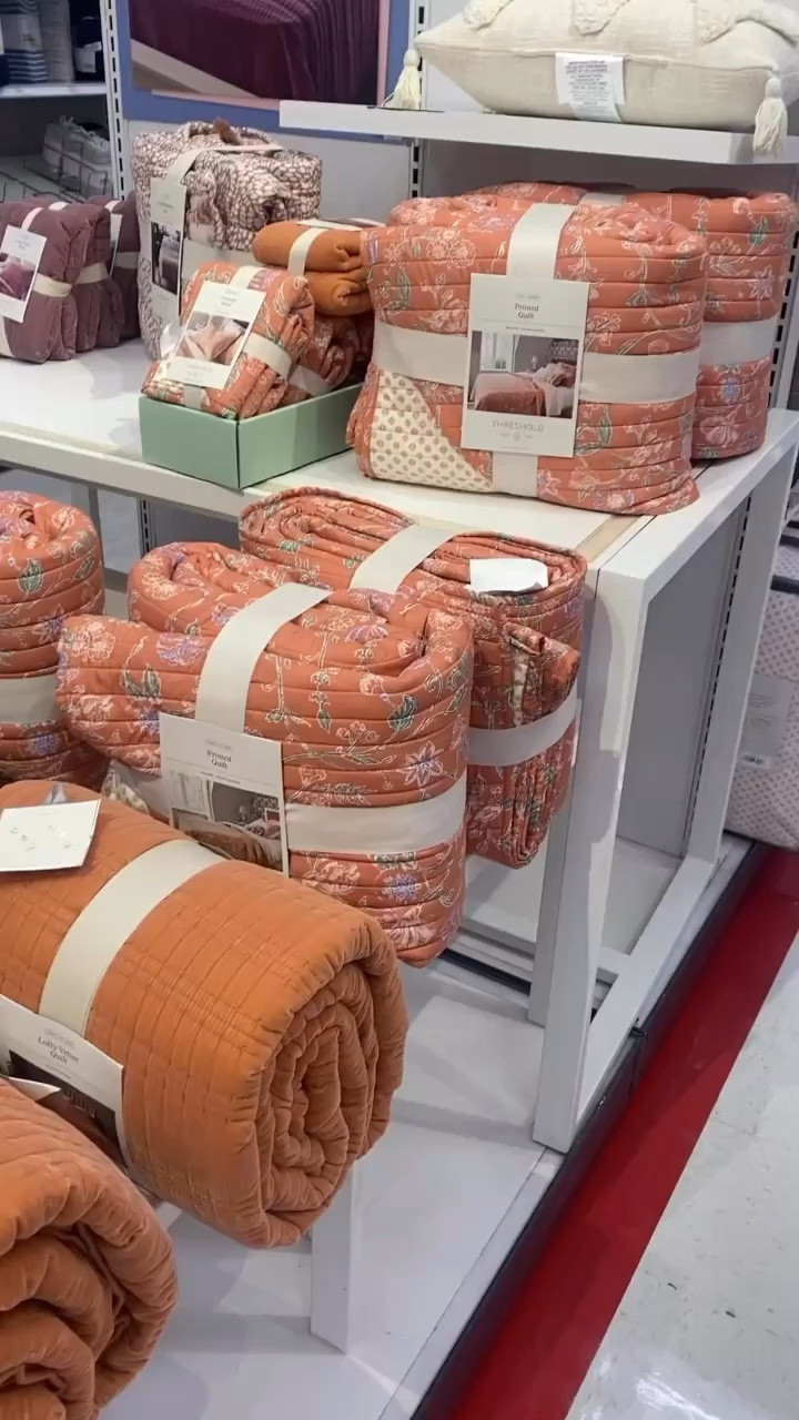 Sale alert! 🔔 There are some amazing deals on bedding this week at Target! 🛏️ Get 20% these floral & velvet quilts & accent pillows, plus 25% off Room Essentials comforter sets! 

Follow @freshfindsattarget to stay in the know on all things @target! 

#LTKfamily #LTKBacktoSchool #LTKhome
