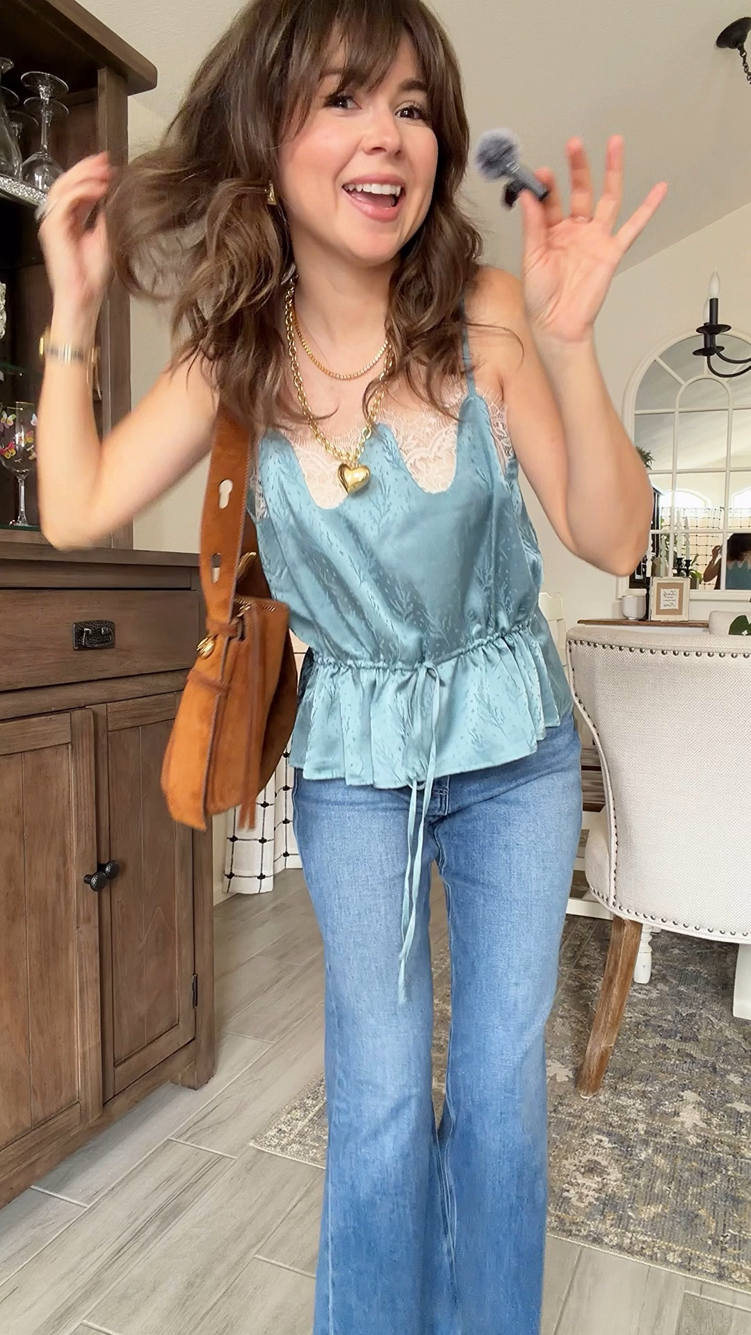 The kind of outfit that makes getting dressed feel easy again.
These wide leg jeans are actually petite-friendly (no overwhelming length), and this soft lace-trim cami adds just enough detail to feel put together without trying.

I’ve been reaching for this combo on repeat—school runs, errands, casual plans… it just works.

Also love how everything mixes back to basics already in my closet = high cost per wear.

Top  size small


Comment SHOP below to receive a DM with the link to this post on my LTK ⬇ https://liketk.it/65yfF #ltkgrwm #ltkootd