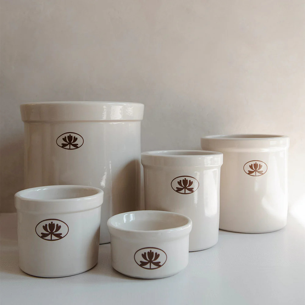 Roan Iris Ceramic Crock - Roan | Roan Iris