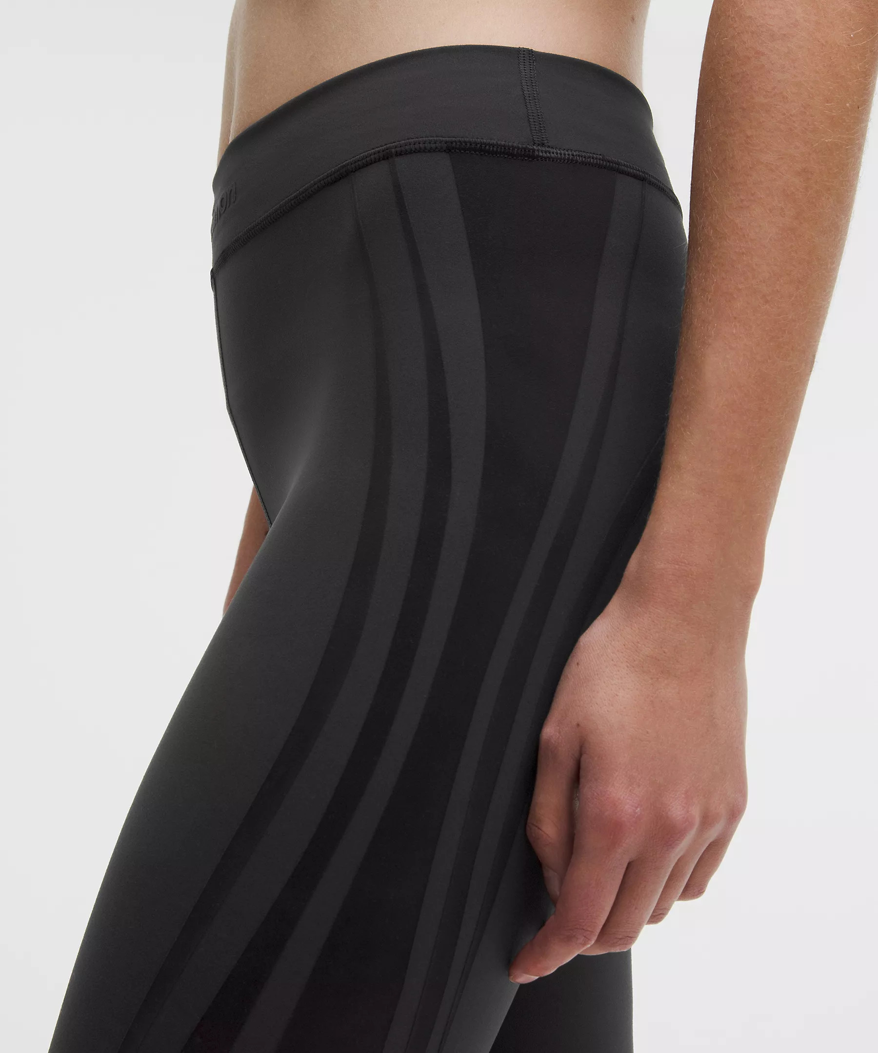 Wunder Train High-Rise Tight 25" Flocked | Lululemon (US)