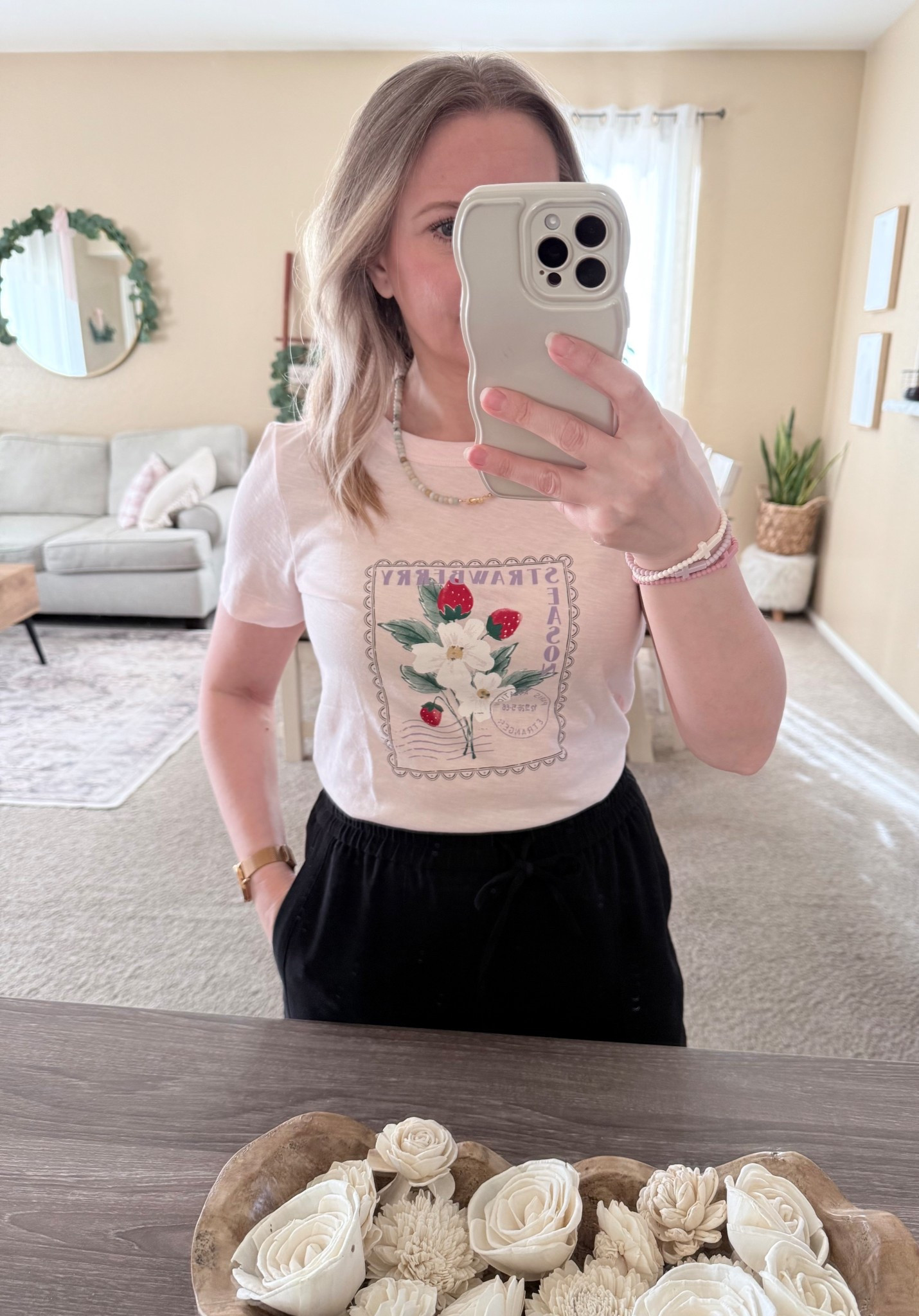 Love this cute T-shirt for spring and summer. Today it is only $17 plus $0.55 FLAT RATE SHIPPING!

#LTKOver40 #LTKSeasonal #LTKSaleAlert