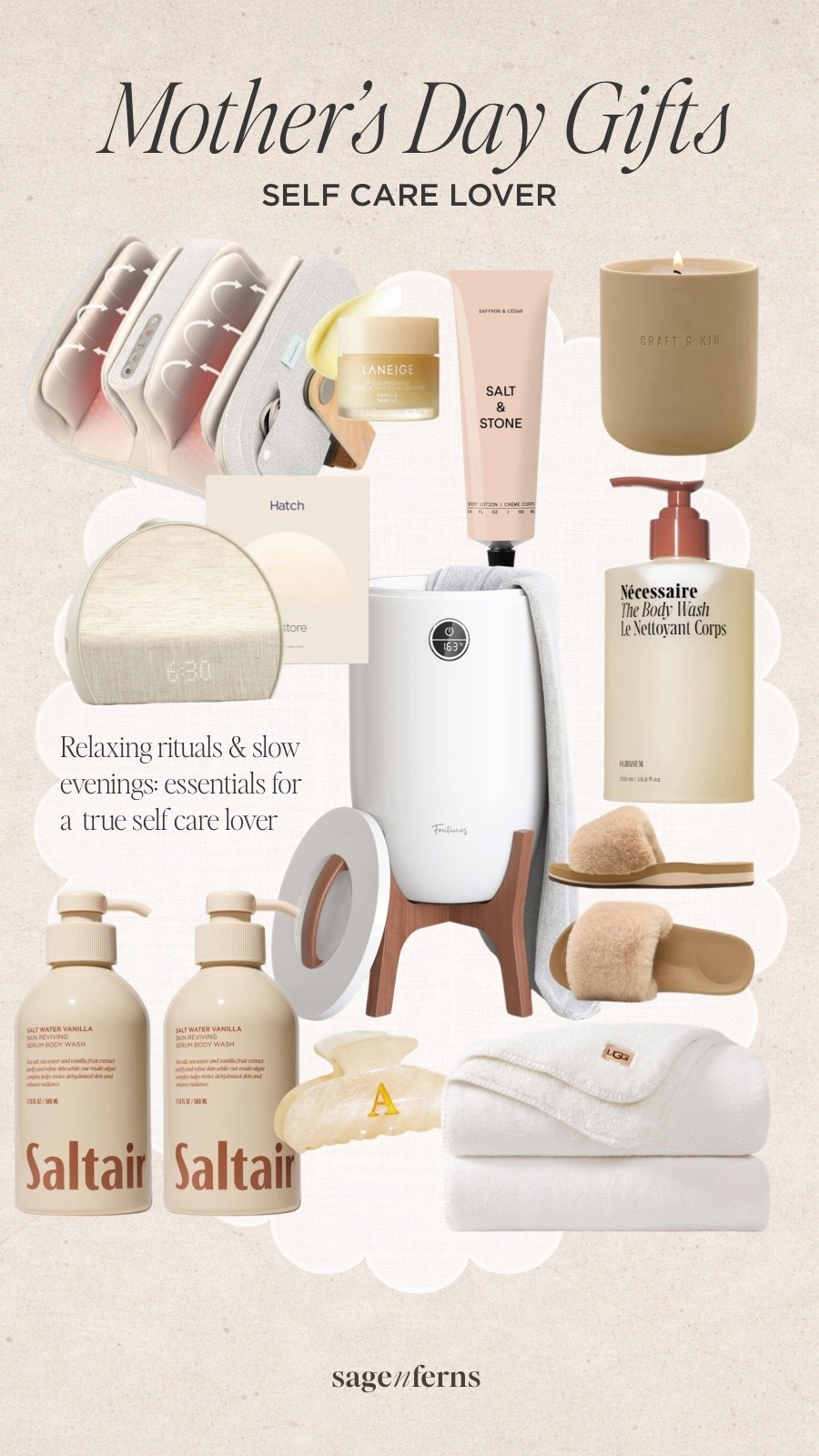 Mother’s Day gifts for the self care lover 🤍 Cozy wellness essentials, spa-like beauty favorites, relaxing home comforts, elevated body care, soft lounge luxuries, and slow-evening must haves for the mom who deserves time to unwind. Perfect gift ideas for wellness lovers, cozy homebodies, and moms who love a little everyday luxury. #LTKbeauty #MothersDayGifts #SelfCareGifts #GiftGuide #WellnessFinds #CozyHome

#LTKselfcare #LTKHome #LTKMothersDay
