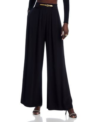 Pleated Wide Leg Pants - Exclusive | Bloomingdale's (US)