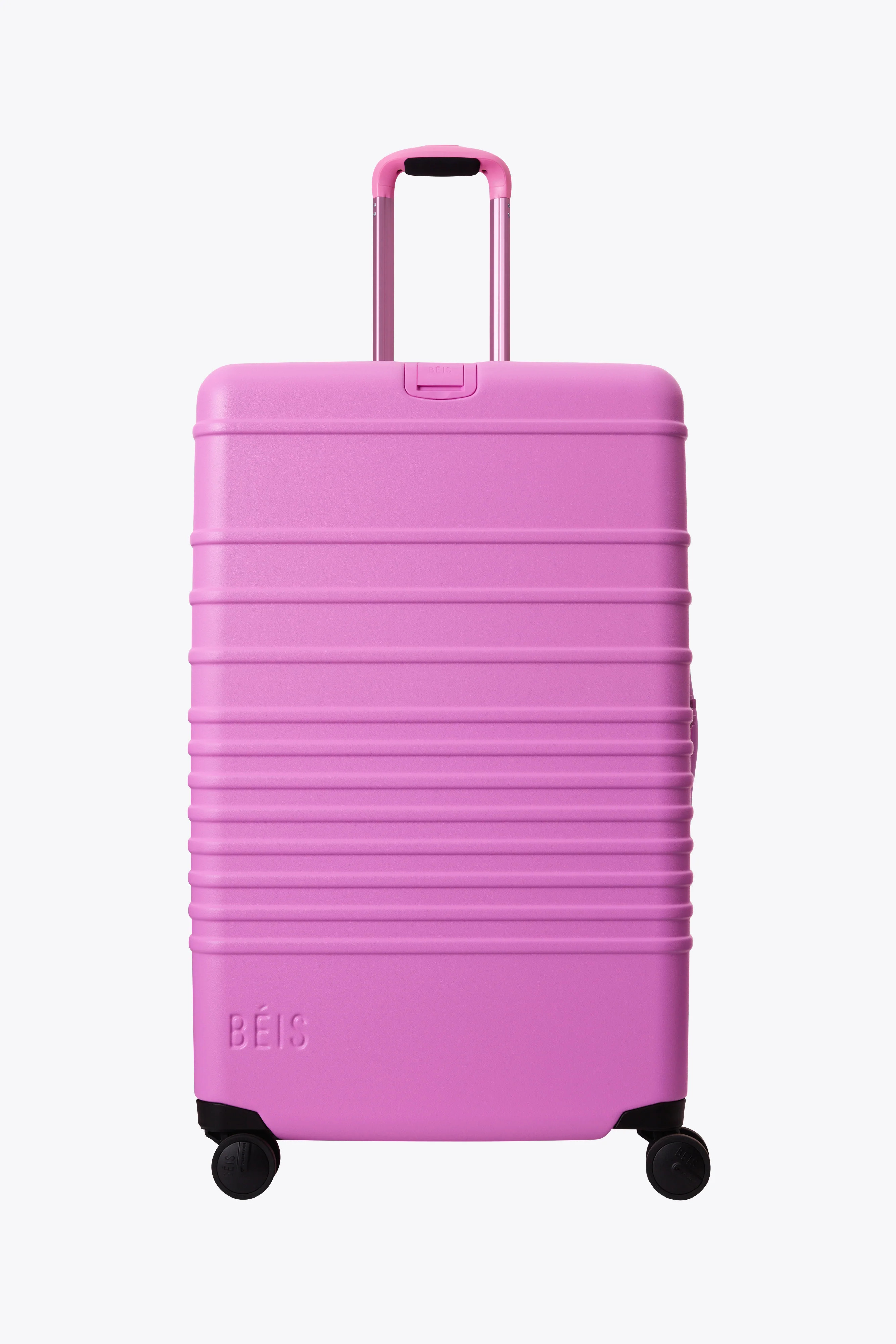 BÉIS 'The Large Check-In Roller' in Berry - 29" Large Rolling Luggage for Travel in Berry | BÉIS Travel