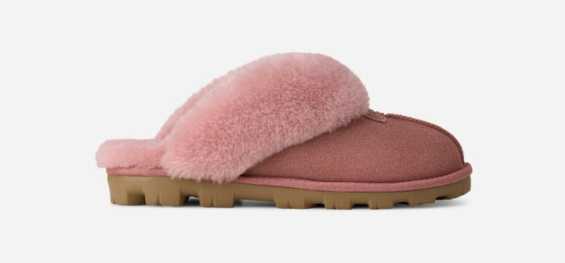 UGG® Women's Coquette Durable Sheepskin Slipper in Pink Dawn, Size 7 | UGG (US)