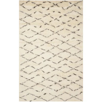 Bermondsey Tan/Brown Shag Area Rug | Wayfair North America
