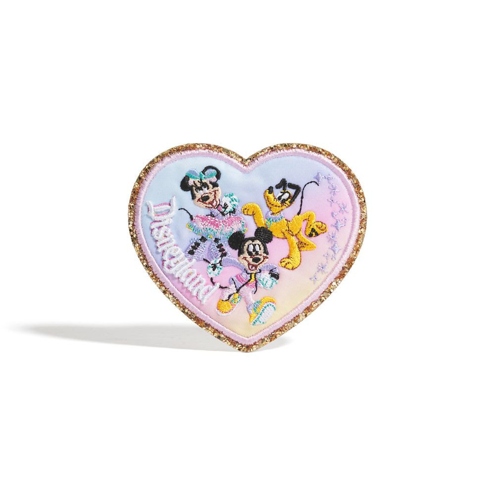 Mickey Mouse and Friends Heart-Shaped Patch by Stoney Clover Lane – Disneyland | Disney Store