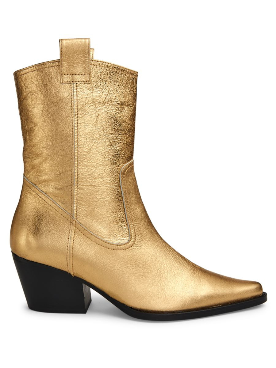 StaudJune Leather Boots | Saks Fifth Avenue