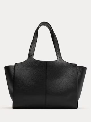Italian Leather Portfolio Tote | Banana Republic (US)
