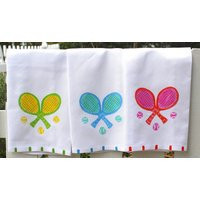 Tennis Racquet Kitchen Tea Towel Gifts | Etsy (US)