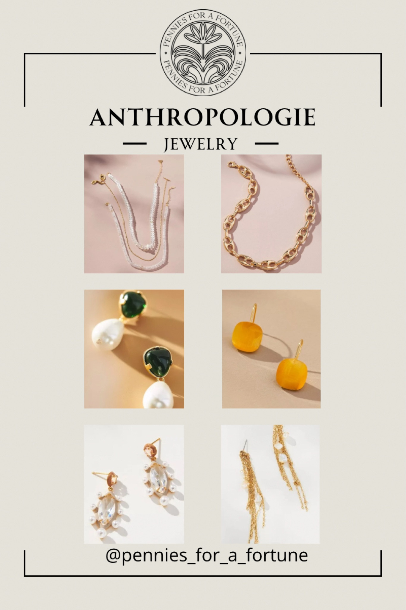 Jewelry finds from Anthropologie, beautiful pieces that are on sale right now 
Ltk sale alert, finds under $100, ltk style tip, jewelry finds, Anthropologie

#LTKStyleTip #LTKFindsUnder100 #LTKSaleAlert