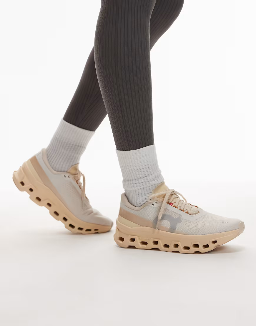 ON Cloudmonster running sneakers in orange | ASOS (Global)