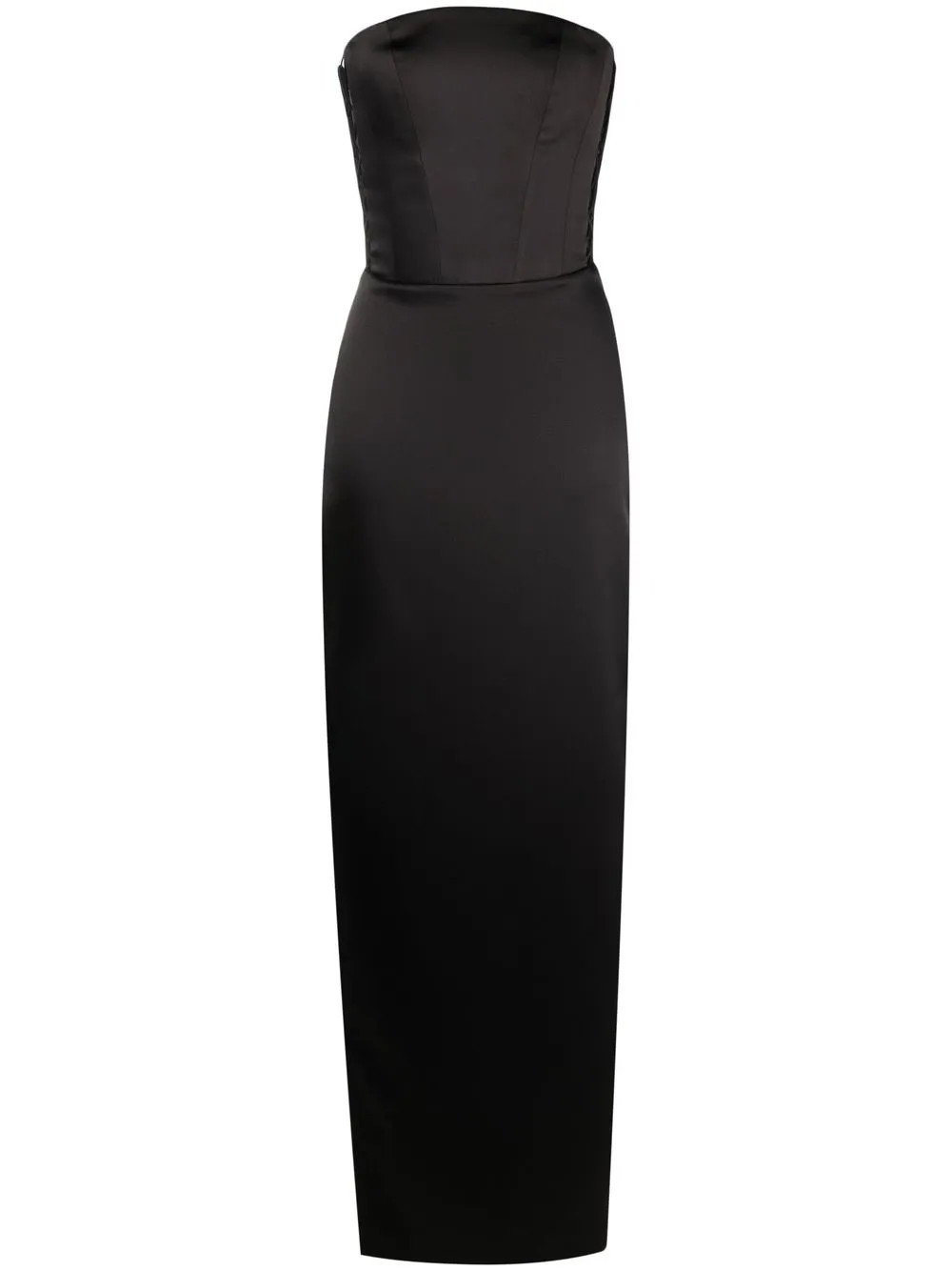 RASARIO robe-bustier Longue à Détail De Laçage - Farfetch | Farfetch Global