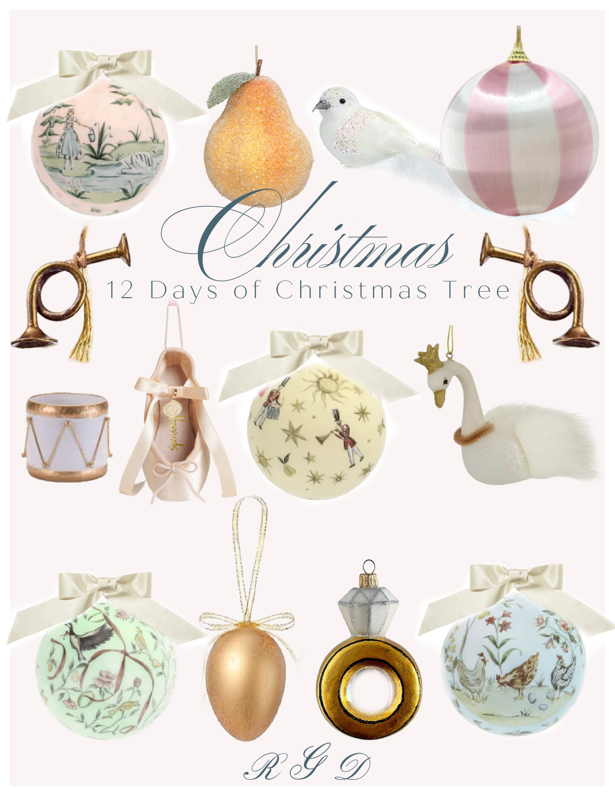My office Christmas tree this year will be a 12 days of Christmas themed tree! 

 #LTKSeasonal #LTKHome