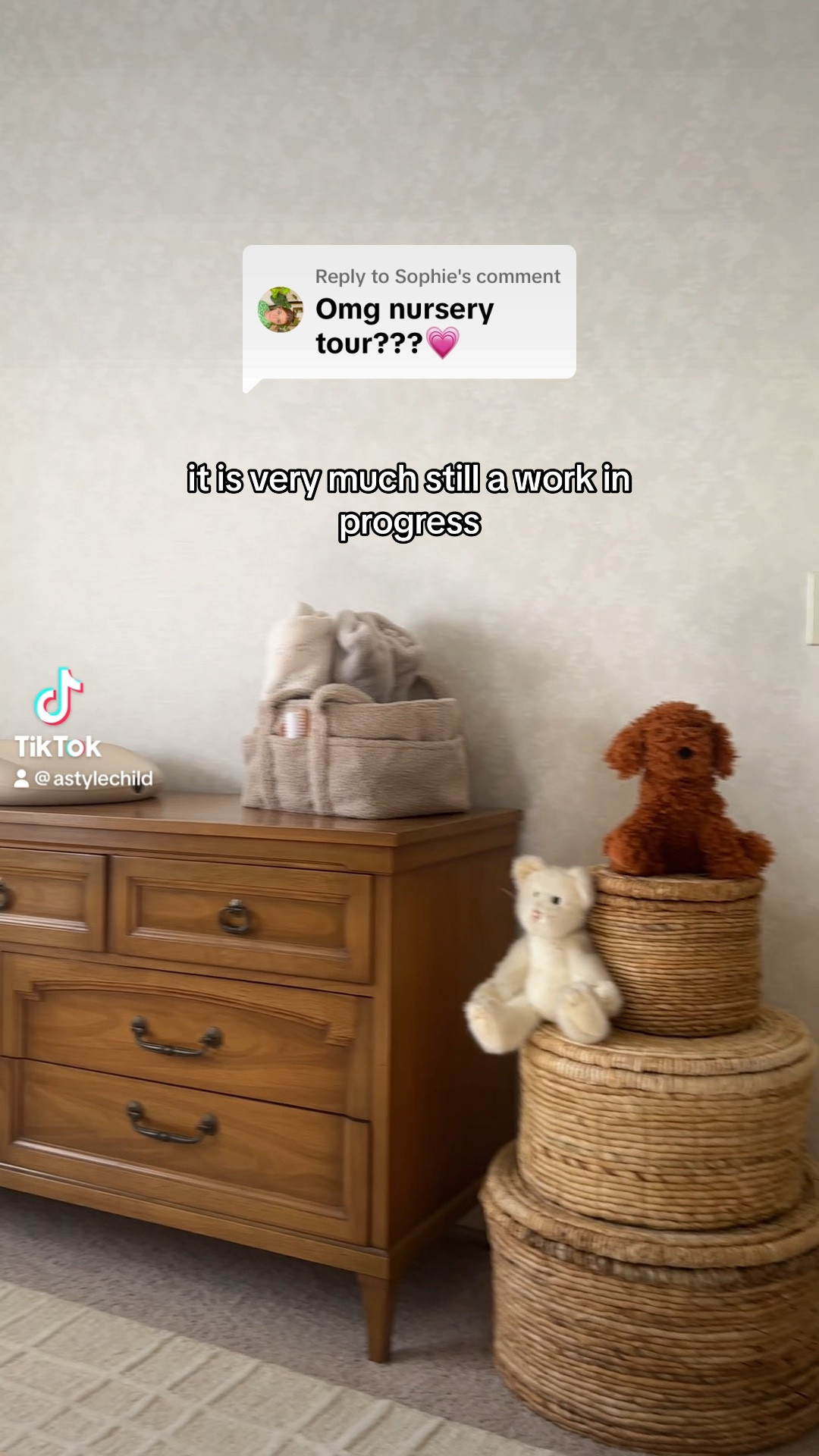 a sneak peek at baby girl’s nursery

#LTKbaby #LTKkids #LTKhome