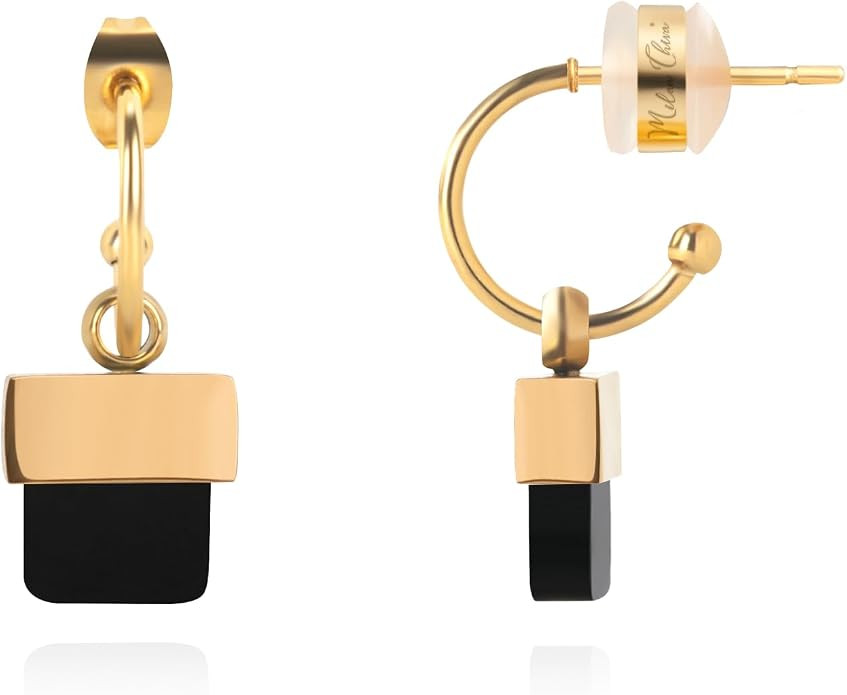 14K Gold Plated Mother of Pearl Dangle Beaded Earrings | Amazon (US)