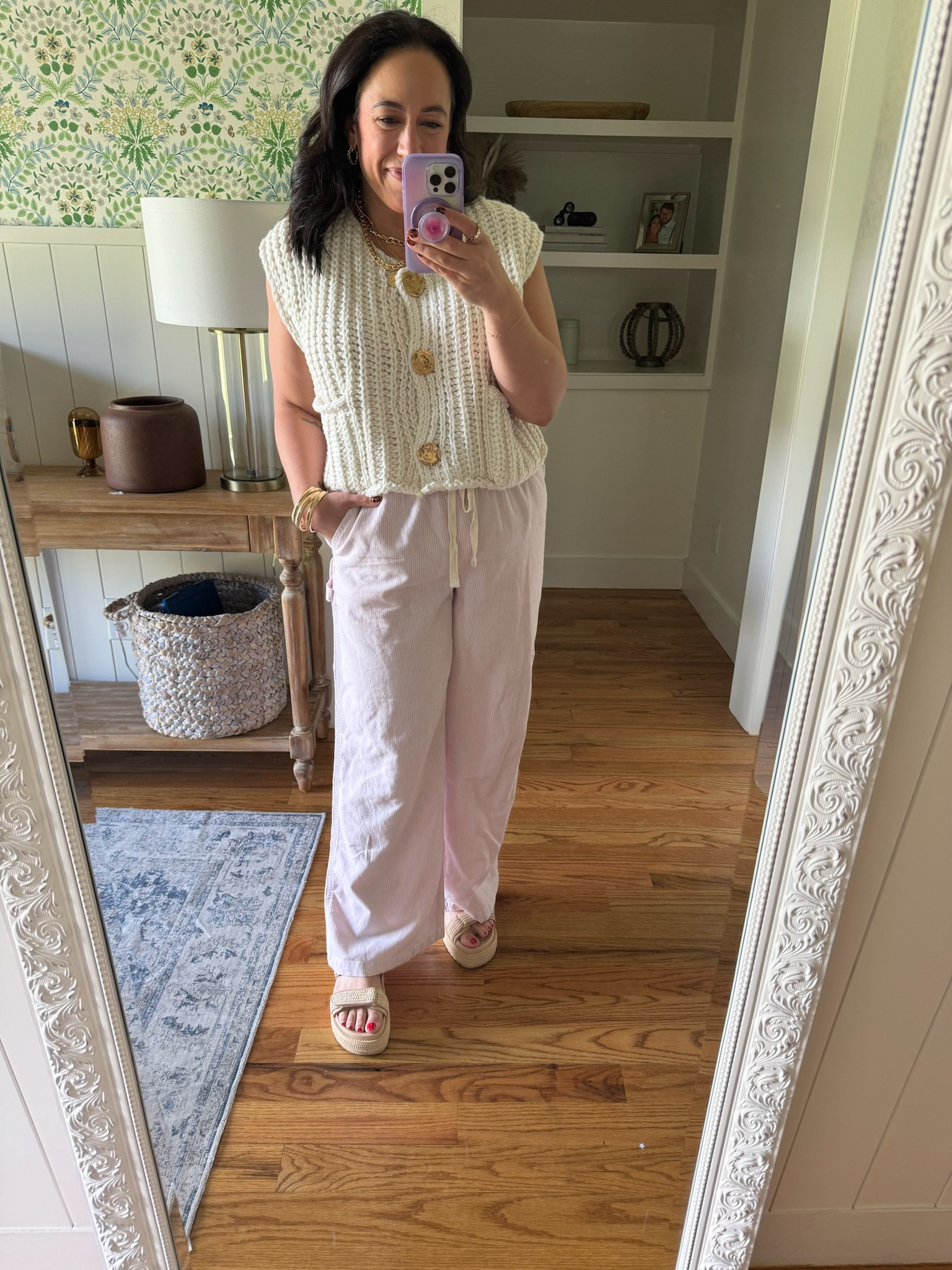 Early fall outfit idea! Sweater vest is from Amazon and pants are from Aerie!

#LTKFindsUnder50 #LTKMidsize #LTKSeasonal