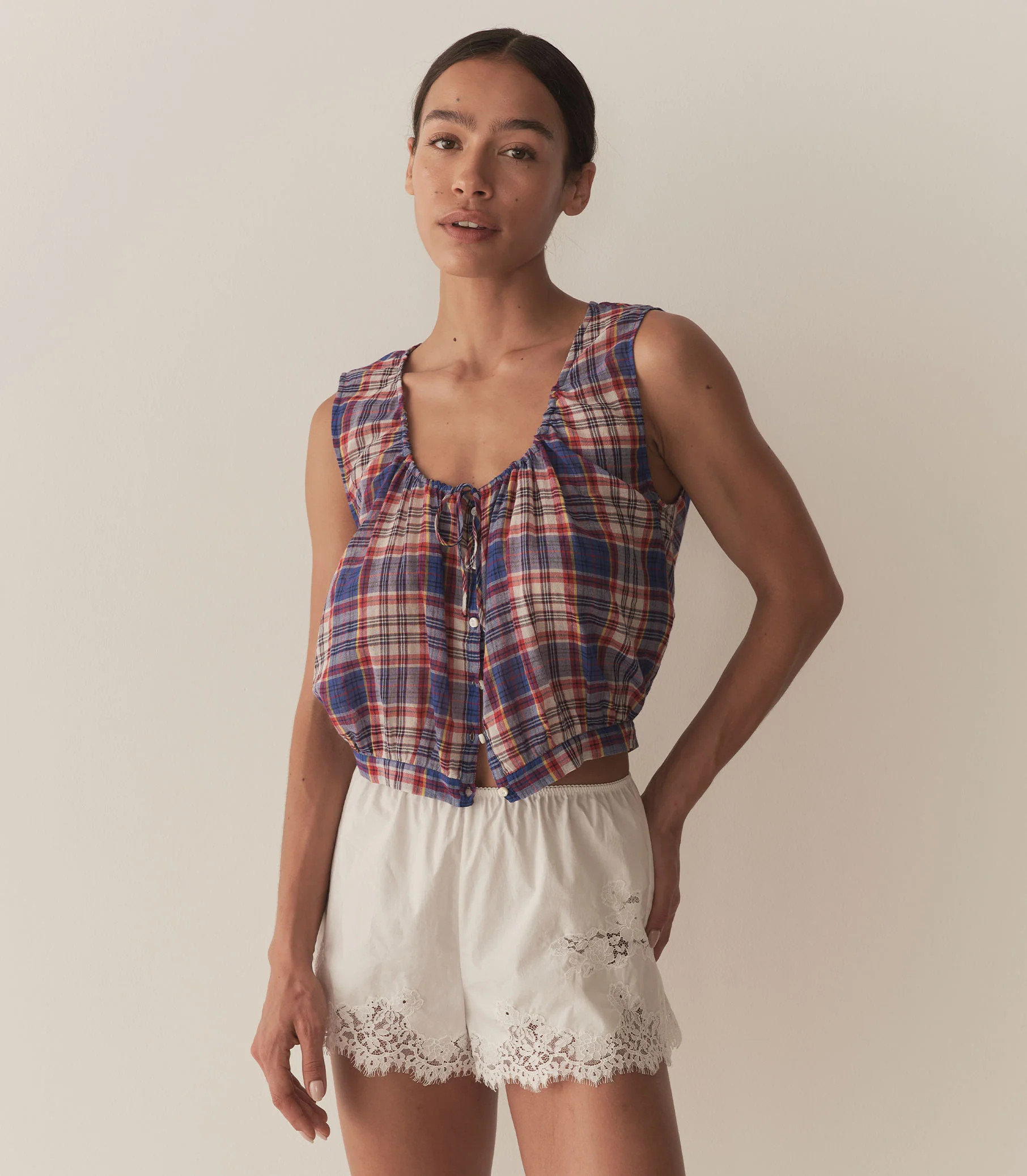Theo Top - Cote D'Azur Plaid | DÔEN | DOEN