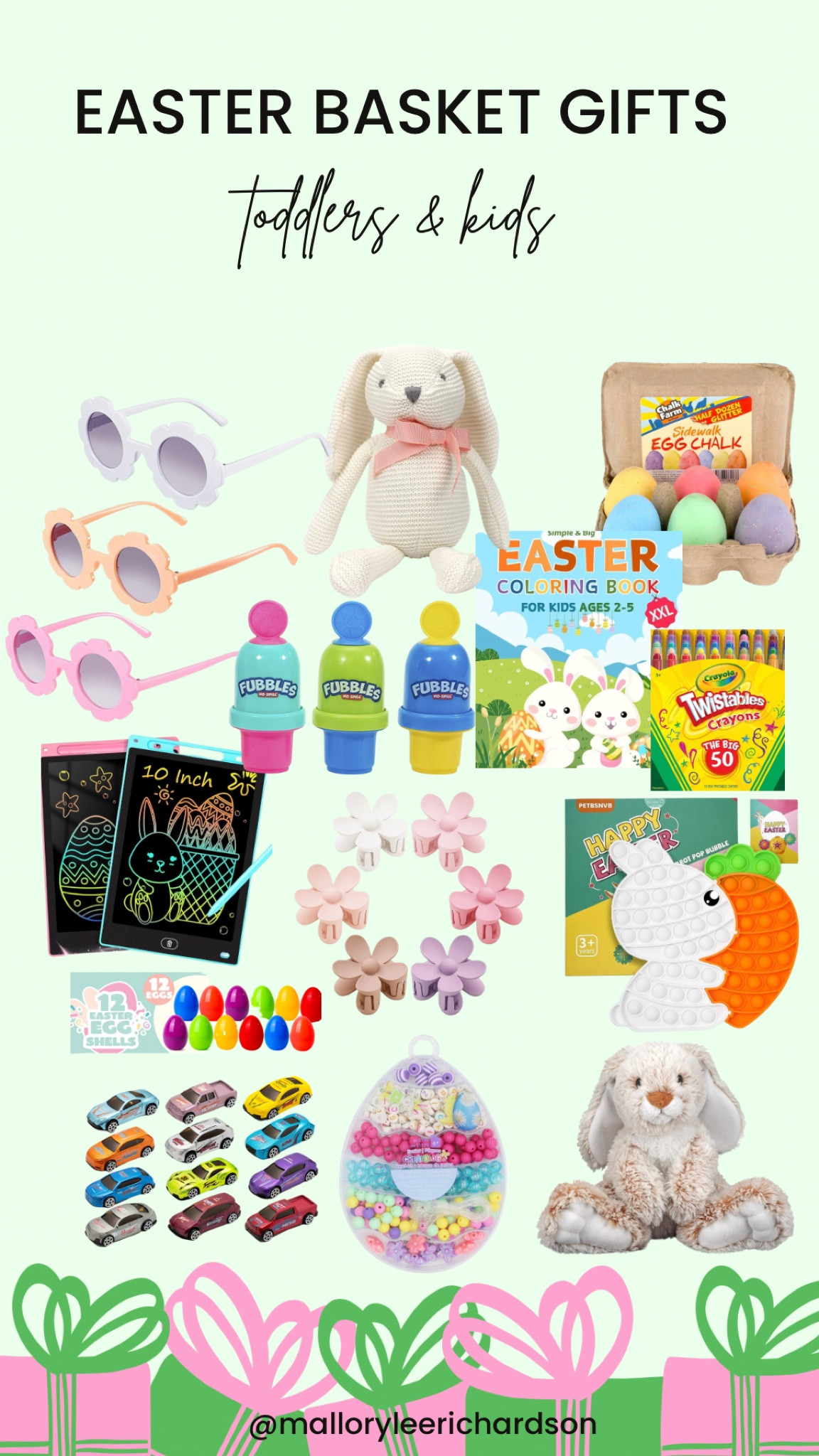 Easter basket stuffers from Amazon for toddlers and kids! 
amazon, Easter basket, gifts, kids, toddlers, kids hair clips, kids sunglasses, Easter books, pop-it’s, fidget toys, stuffed animal, spring, chalk, family 

#LTKfamily #LTKkids #LTKSeasonal