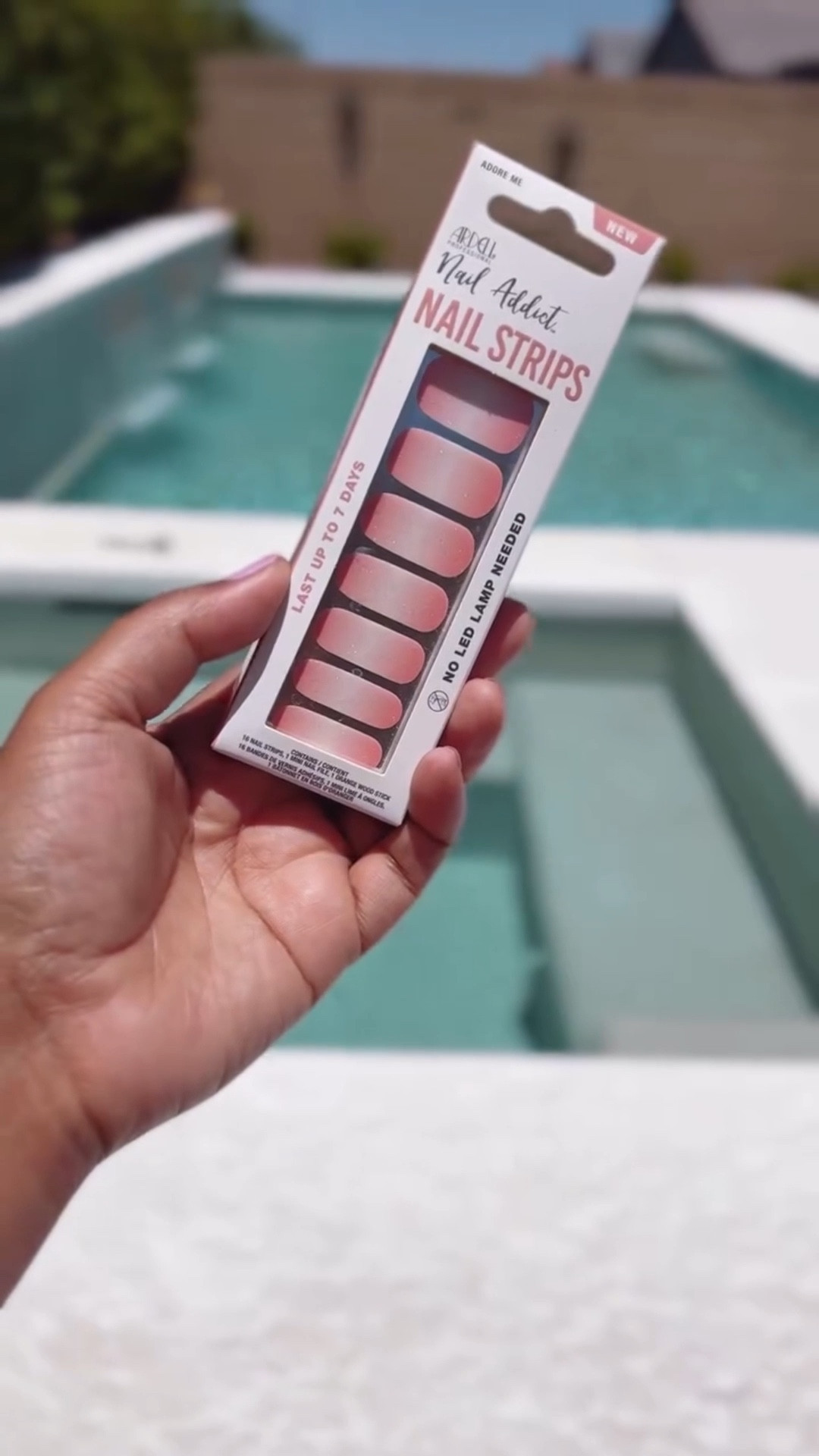 Needed a quick fresh mani with @ardellbeauty 
I love the stick on manicure when you're in between a new set 
thank you @influenster 

#complimentary #ArdellBeauty #ArdellNailStrips 

#LTKBeauty