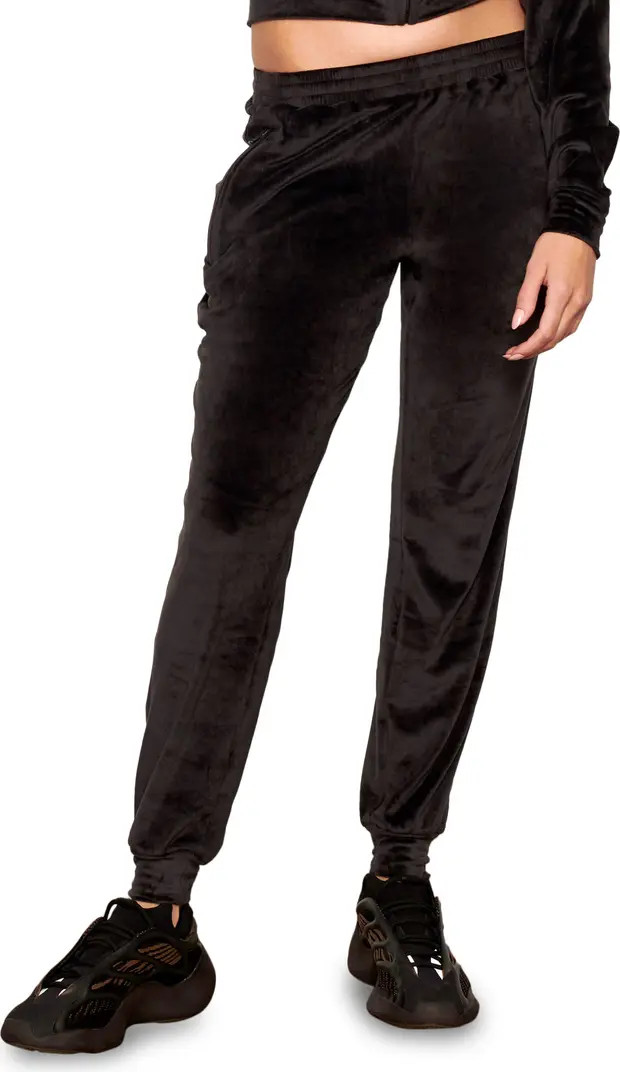 SKIMS Velour High Waist Joggers | Nordstrom | Nordstrom