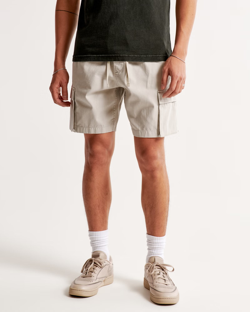 A&F 8 Inch Court Utility Short | Abercrombie & Fitch (US)