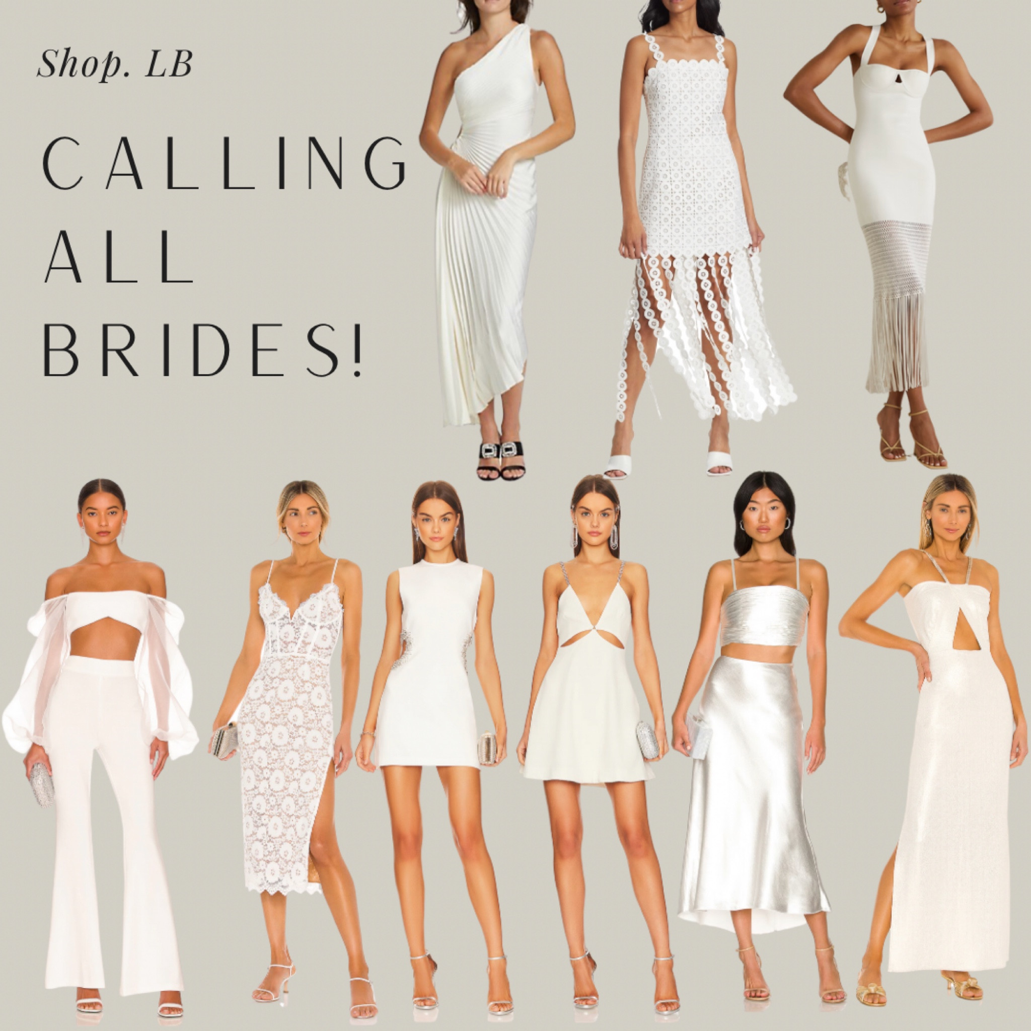 Bridal shower? Bridal brunch? Rehearsal dinner? Party dress? I’ve got you covered! #LTKFind #LTKMostLoved #LTKWedding #LTKBride

#LTKwedding