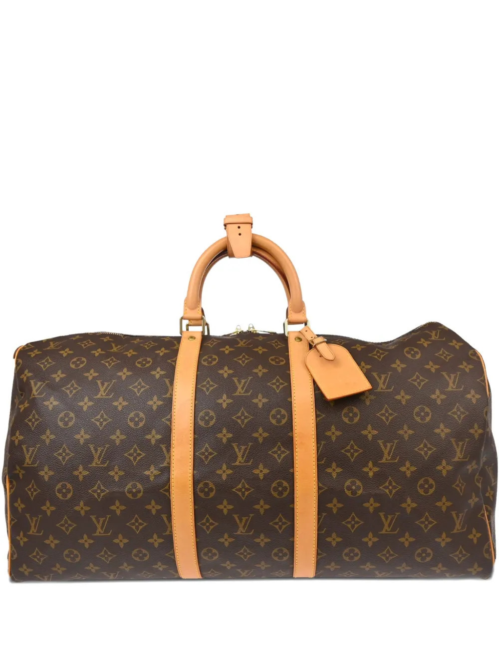 Louis Vuitton Pre-Owned 1997 Keepall 55 duffle bag - Brown | Farfetch Global