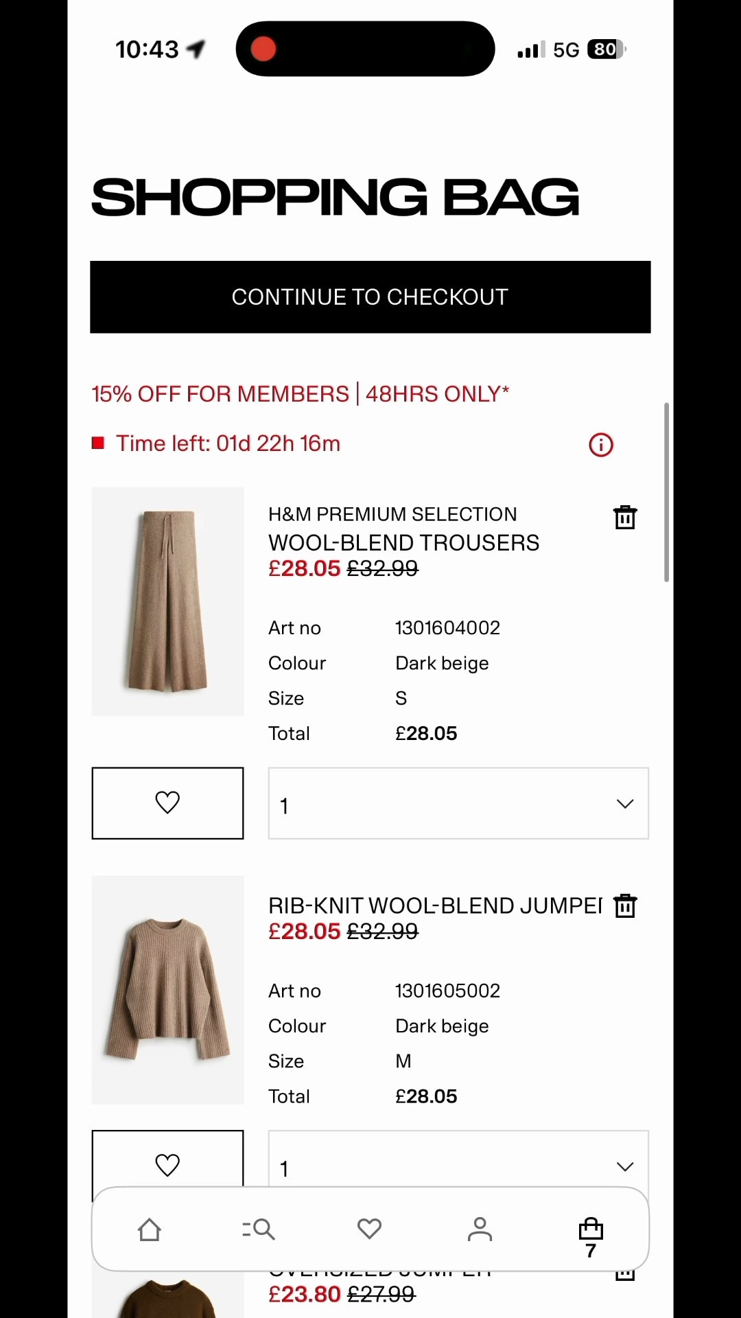 My H&M Basket atm🫶🏼 15% off everything for members! 

#LTKuk #LTKsale #LTKwinter