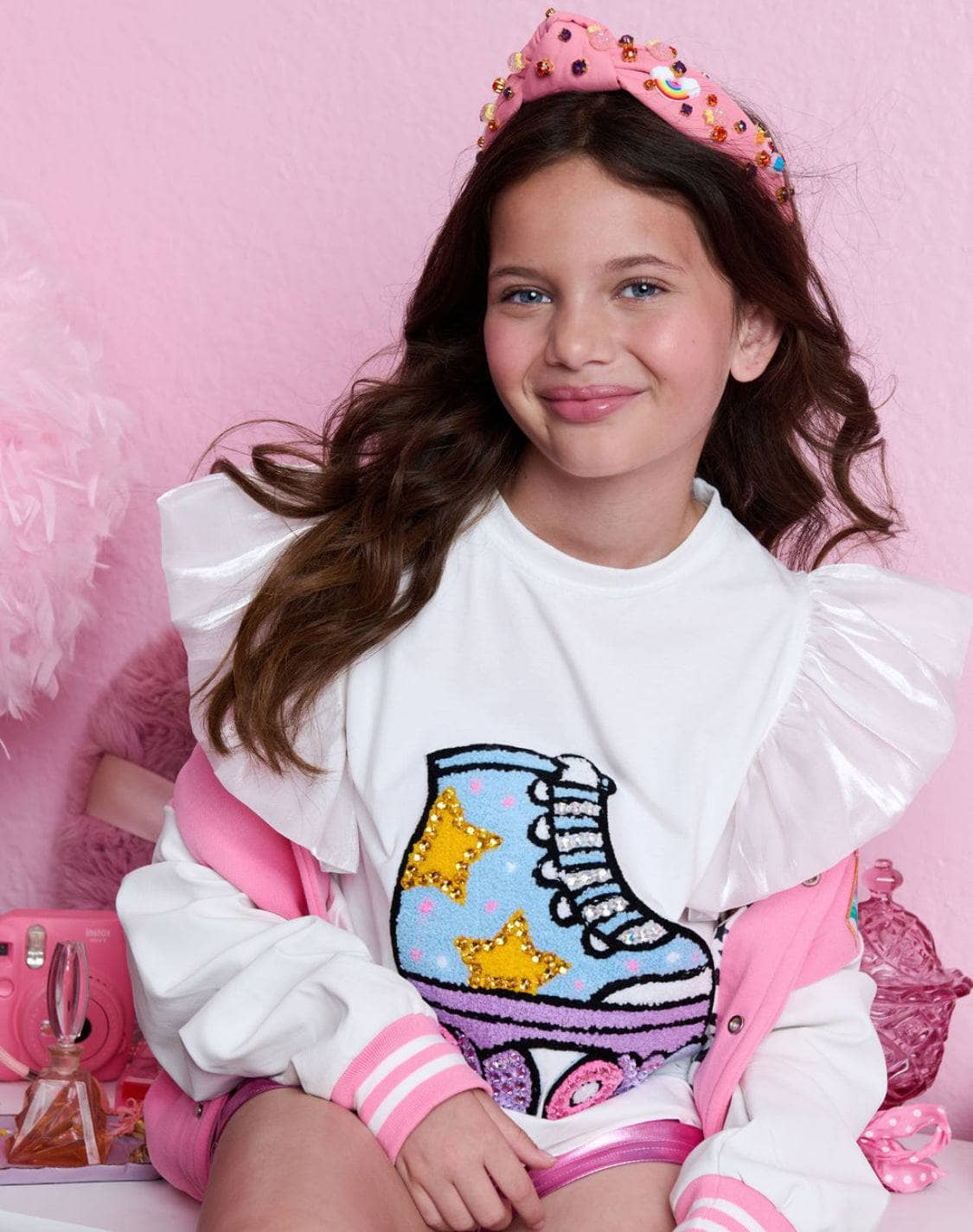 Roller Ruffle T-shirt | Lola + The Boys