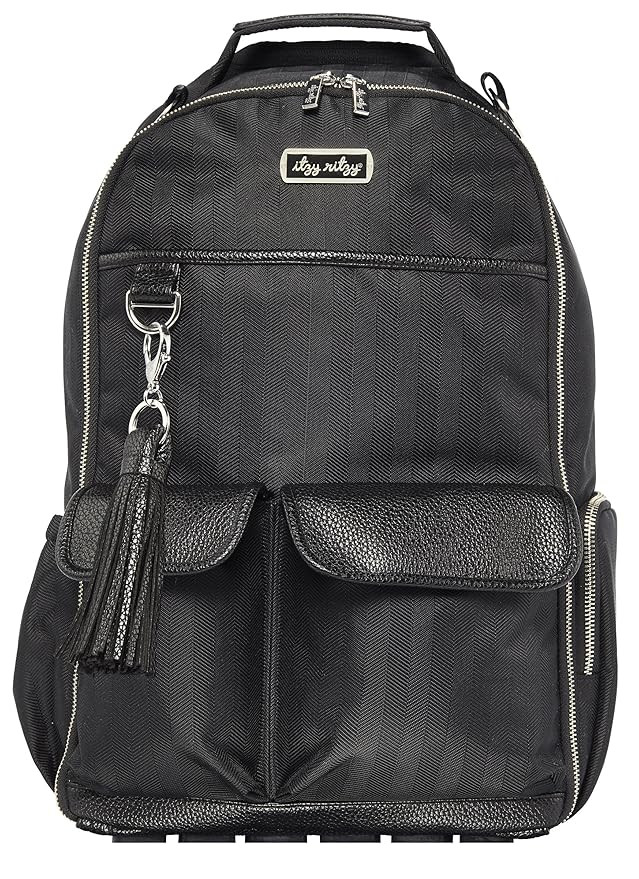 Itzy Ritzy Diaper Bag Backpack – Large Capacity Boss Backpack Diaper Bag Featuring Bottle Pocke... | Amazon (US)