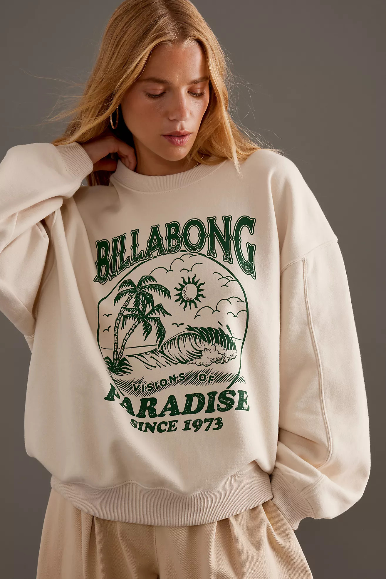 Billabong Fresh Take Crew-Neck Sweatshirt | Anthropologie (UK)