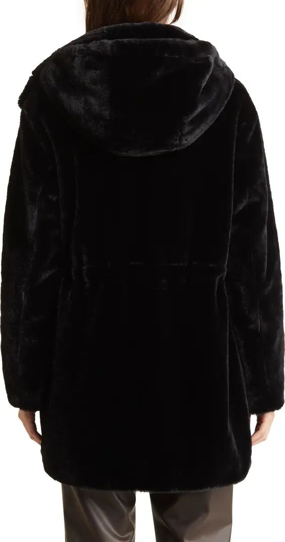 Sebby Faux Fur Hooded Reversible Jacket | Nordstromrack | Nordstrom Rack