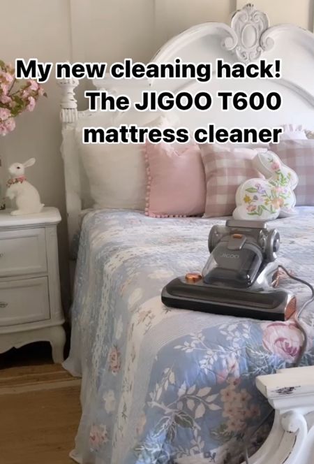 Did you know you can deep clean your mattress ? I’m so excited about my new Amazon find! The jigoolife_official mattress cleaner! This compact cleaner is so good and kills 99.9% of bacteria through heat, UV light and ultrasonic speed! It also has a 16.4 ft long cord! This vacuum is not only good for the mattress. It’s good for other surfaces, too like the sofa and my difficult to clean  jute rug! You can use code “SSSJIGOO” to save 15%! Linked in bi0! 


#Jigoo #JigooT600 #MattressVacuum Cleaner 

#LTKhome #LTKsalealert