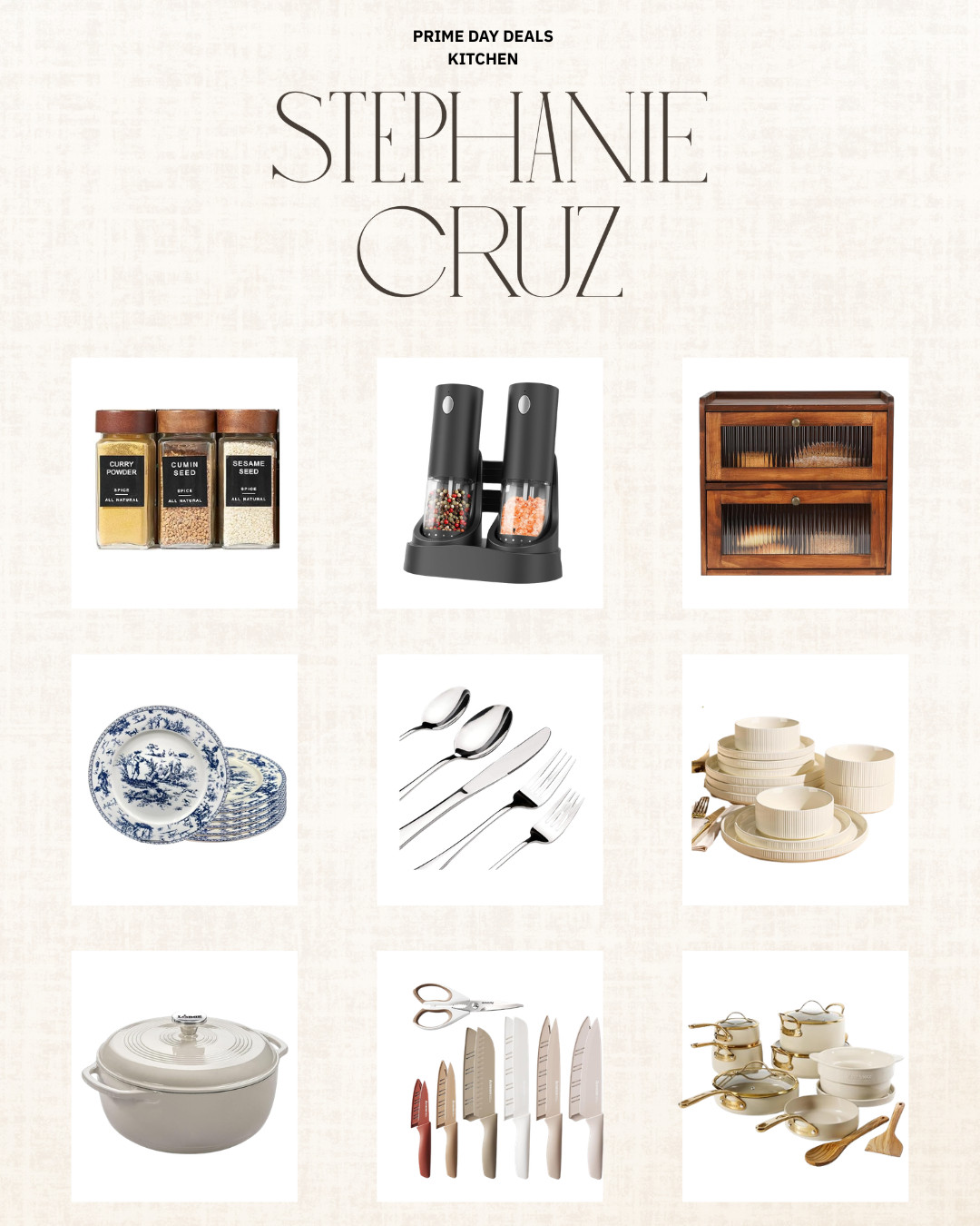 Prime Day Kitchen Picks. From cookware to tabletop essentials, these are the kitchen finds worth adding to cart while they're on sale. 

#AmazonPrimeDay #PrimeDayDeals #AmazonHome #KitchenFavorites 

 #LTKHome #LTKSaleAlert