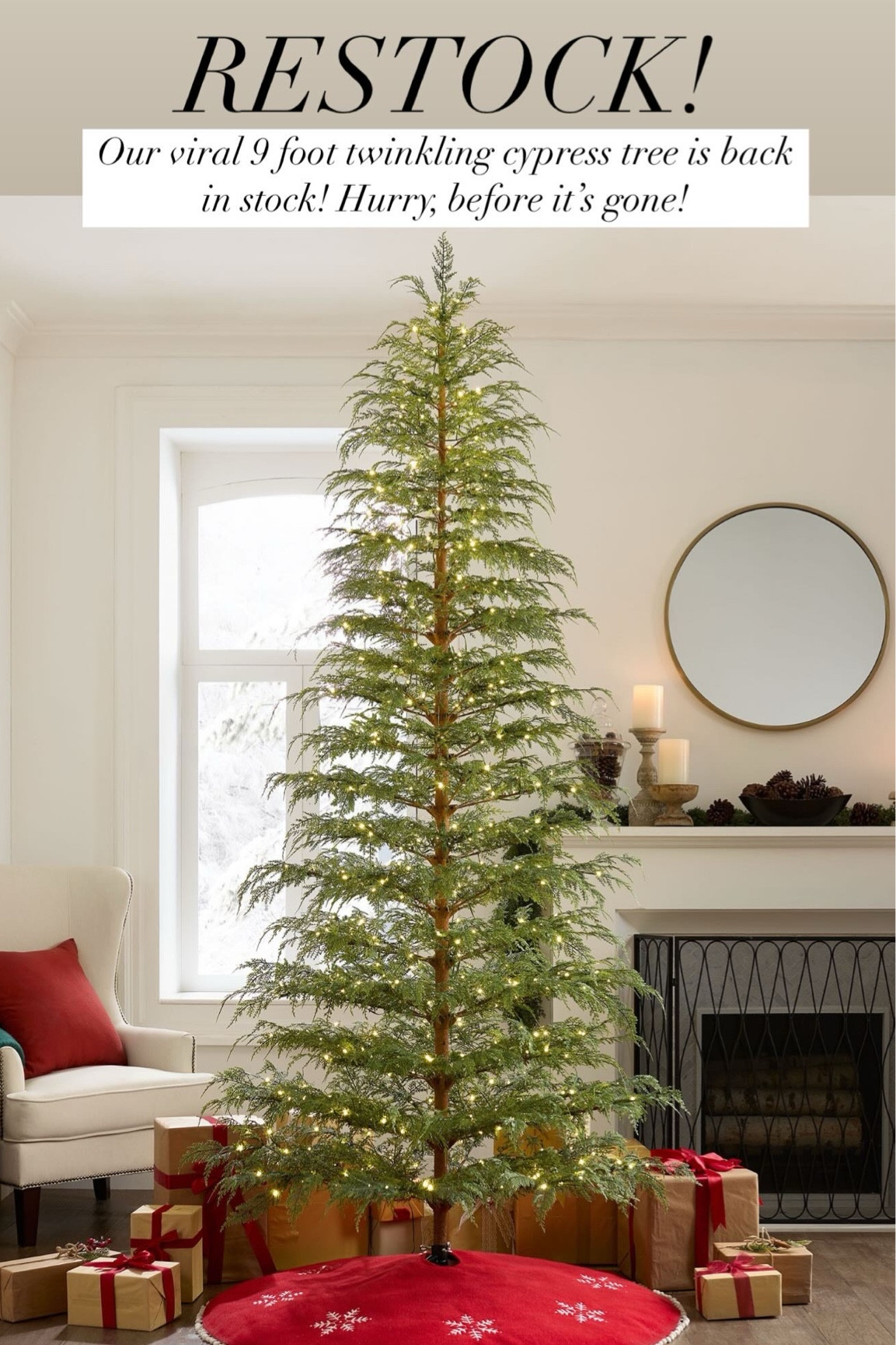 Our viral My Texas House cypress Christmas tree is back! Hurry it’s going to sell out fast!! 

#LTKSeasonal #LTKHome