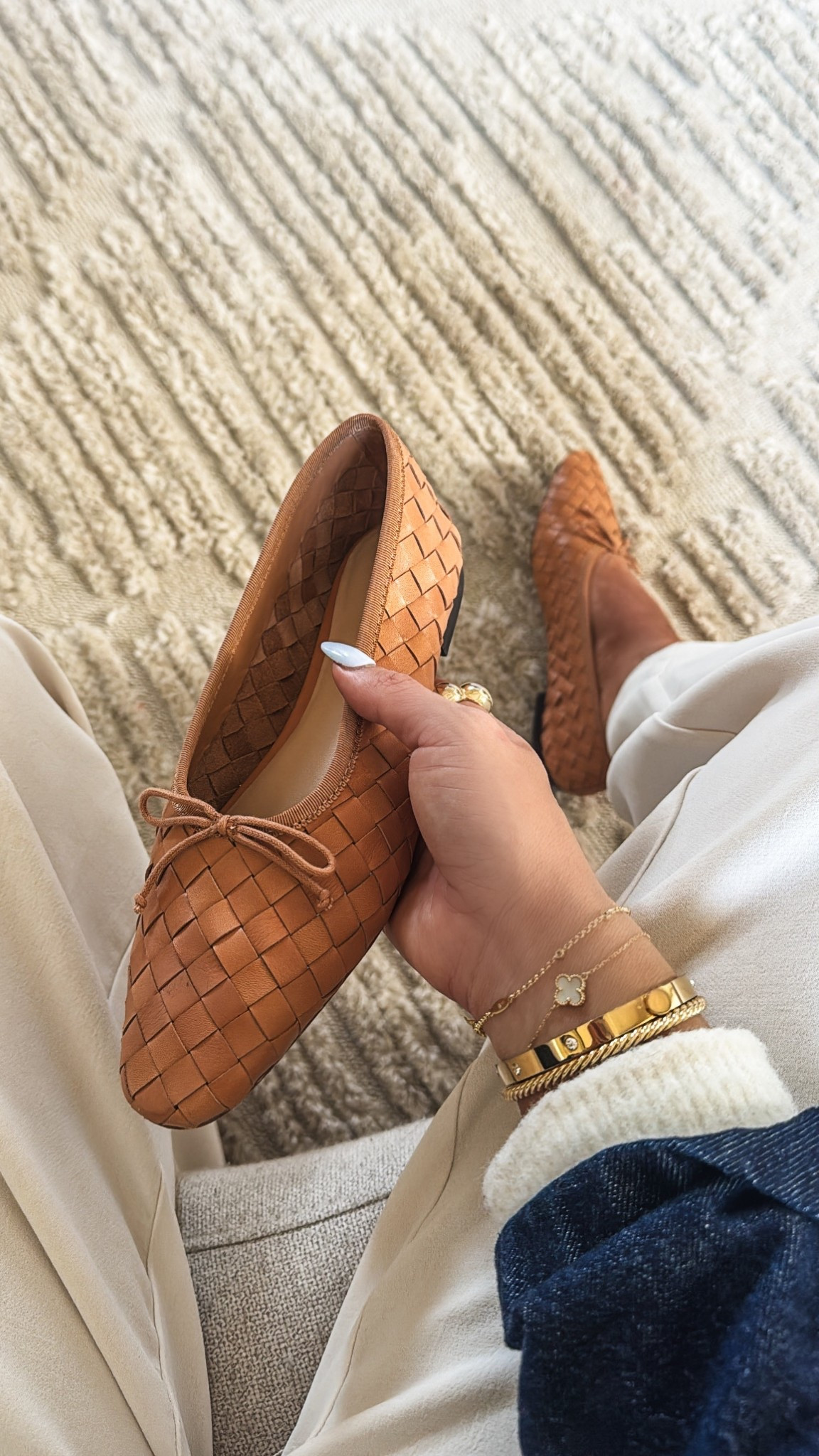 Obsessed with these spring flats bc they are comfy, chic, go with everything! Stay tts! Worth the splurge I promise 

#LTKShoeCrush #LTKStyleTip