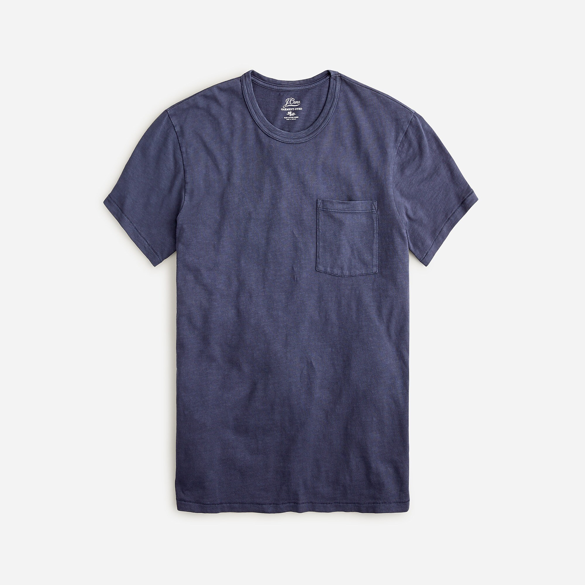 Garment-dyed slub cotton crewneck T-shirt | J. Crew US