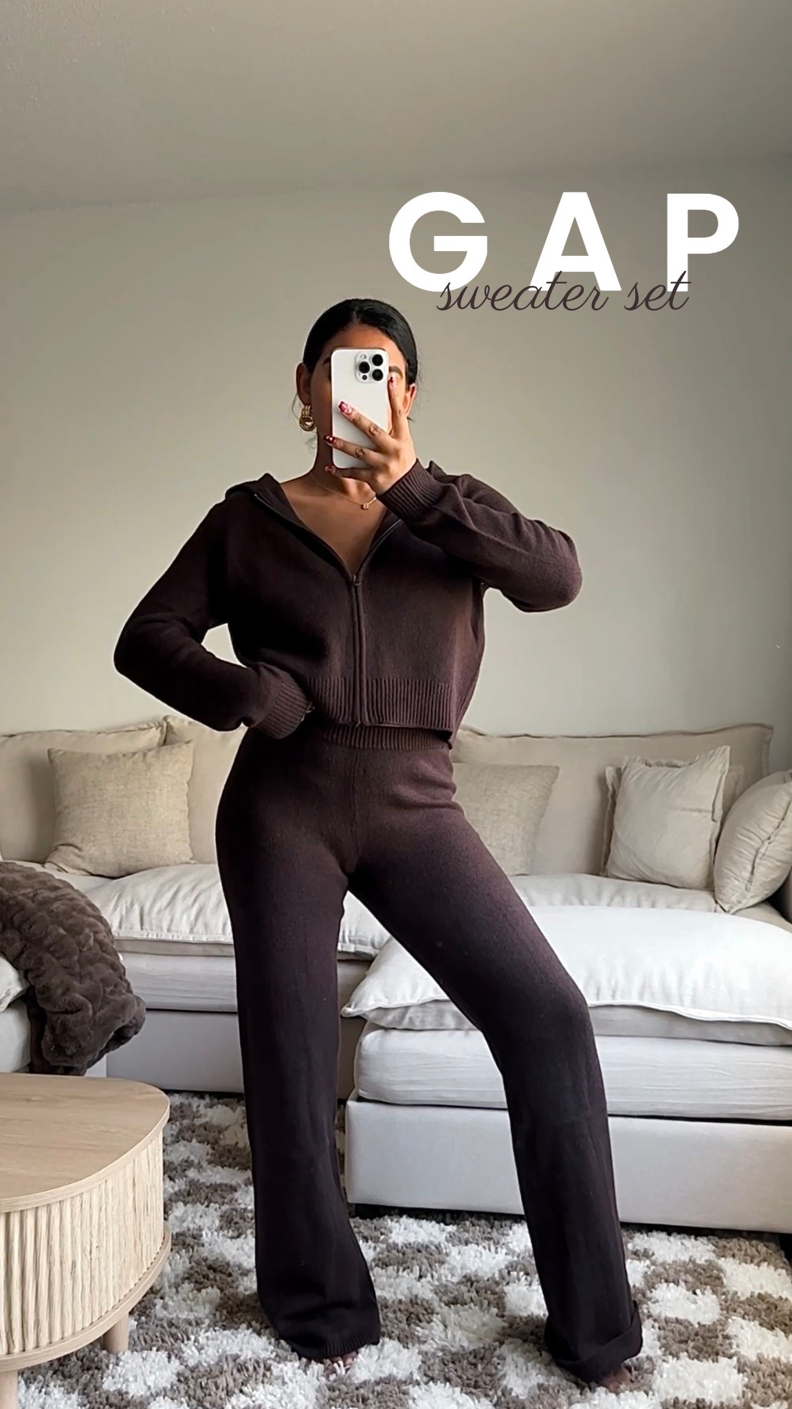 THE SWEATER SET OF THE SEASON 🤎 (ZIPUP - M petite , PANTA - S .. I'm 5'4 135)

#LTKPetite #LTKootd #LTKStyleTip