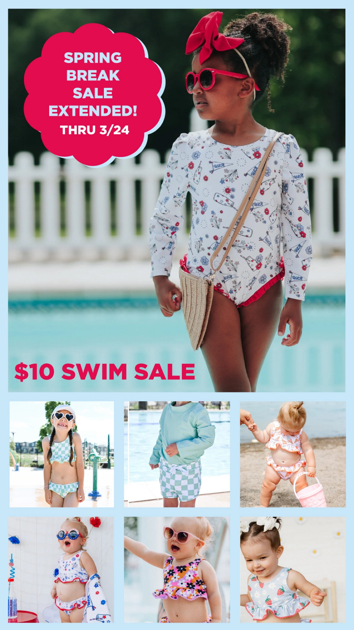 Dream Big Little Co.’s Spring Break Sale has been extended thru March 24! It’s a great time to stock up on larger sizes for next year! 

#LTKkids #LTKbaby #LTKfindsunder100